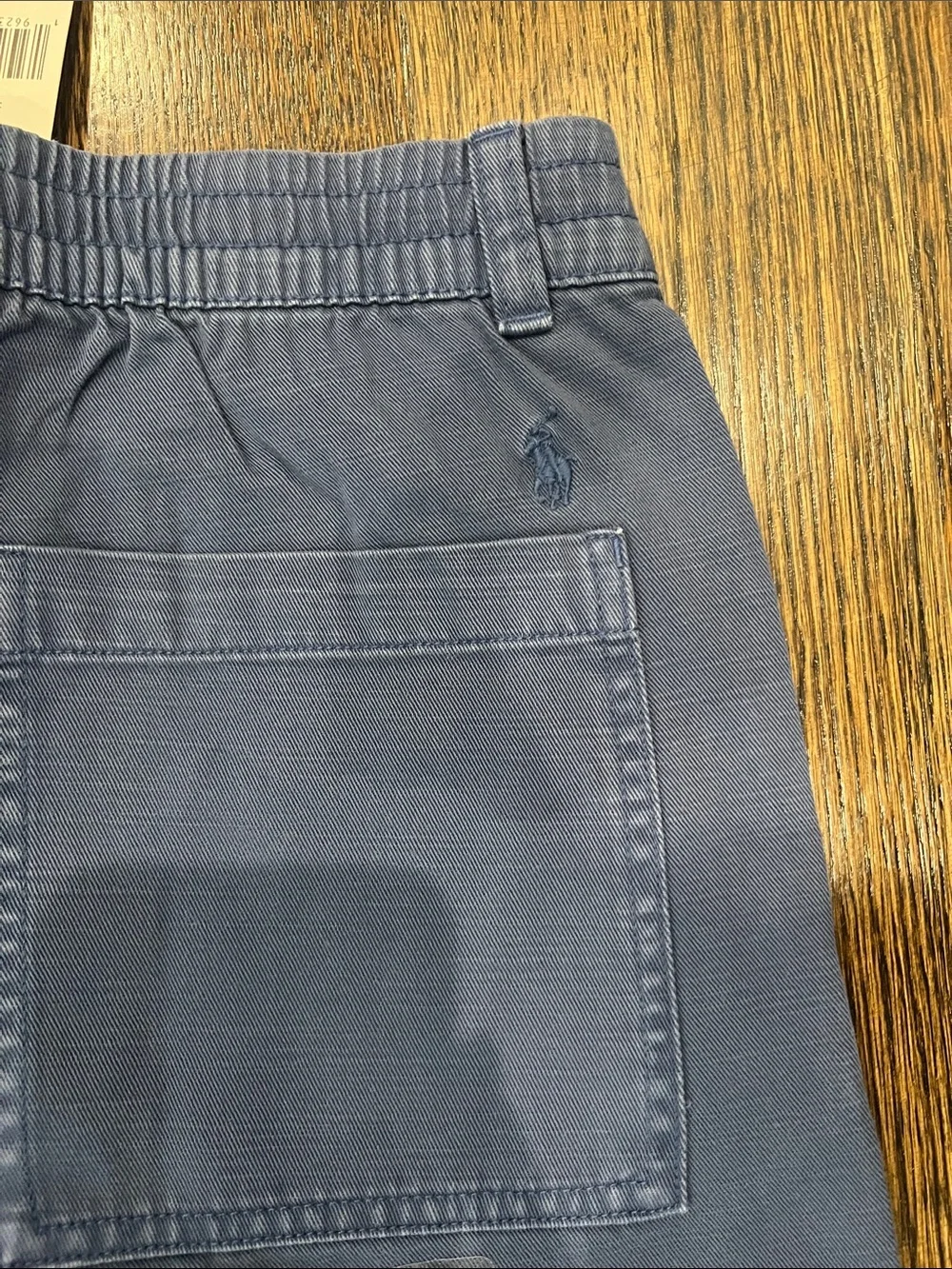 Ralph Lauren Kids Navy Drawstring Casual Pants